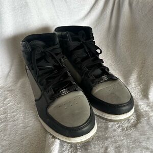 FUBU Black and Gray High-Top Sneakers